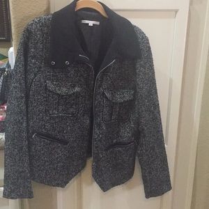 Gap tweed jacket. It’s super cute